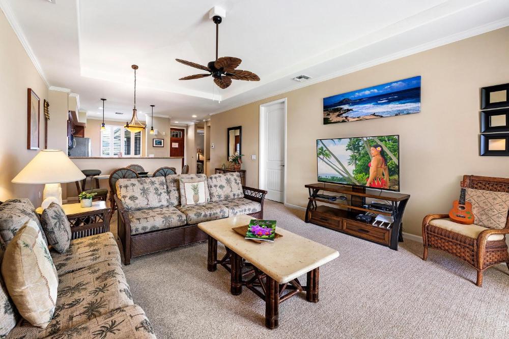 Two-Bedroom Villa interior
